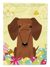 Load image into Gallery viewer, Easter Eggs Dachshund Red Brown Garden Flag - Outdoor Decorative Yard Flag BB6130GF