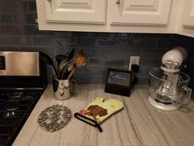 Load image into Gallery viewer, Easter Eggs Dachshund Red Brown Oven Mitt BB6130OVMT