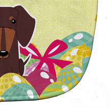 Load image into Gallery viewer, Easter Eggs Dachshund Chocolate Baby Bib BB6131BIB