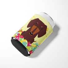 Load image into Gallery viewer, Easter Eggs Dachshund Chocolate Can or Bottle Hugger BB6131CC