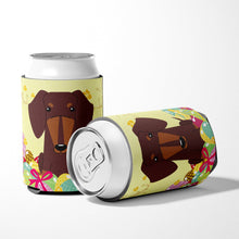Load image into Gallery viewer, Easter Eggs Dachshund Chocolate Can or Bottle Hugger BB6131CC