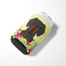 Load image into Gallery viewer, Easter Eggs Dachshund Black Tan Can or Bottle Hugger BB6132CC