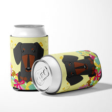 Load image into Gallery viewer, Easter Eggs Dachshund Black Tan Can or Bottle Hugger BB6132CC
