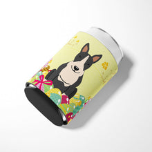 Load image into Gallery viewer, Easter Eggs Bull Terrier Black White Can or Bottle Hugger BB6133CC