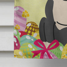 Load image into Gallery viewer, Easter Eggs Bull Terrier Black White Flag Canvas House Size BB6133CHF