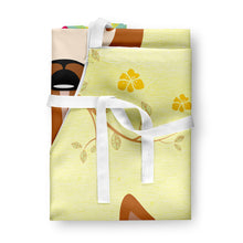 Load image into Gallery viewer, Easter Eggs Bull Terrier Red Apron – Artist-Designed Kitchen, BBQ &amp; Craft Apron BB6134APRON