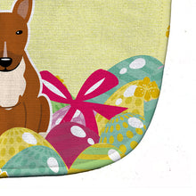 Load image into Gallery viewer, Easter Eggs Bull Terrier Red Baby Bib BB6134BIB