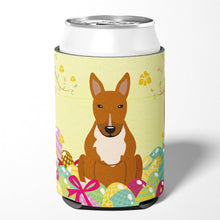 Load image into Gallery viewer, Easter Eggs Bull Terrier Red Can or Bottle Hugger BB6134CC