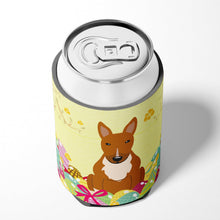Load image into Gallery viewer, Easter Eggs Bull Terrier Red Can or Bottle Hugger BB6134CC