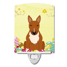 Load image into Gallery viewer, Easter Eggs Bull Terrier Red Ceramic Night Light BB6134CNL