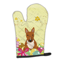 Load image into Gallery viewer, Easter Eggs Bull Terrier Red Oven Mitt BB6134OVMT