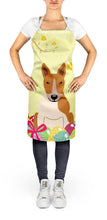 Load image into Gallery viewer, Easter Eggs Bull Terrier Red White Apron – Artist-Designed Kitchen, BBQ &amp; Craft Apron BB6135APRON