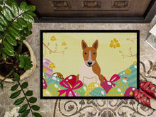 Load image into Gallery viewer, Easter Eggs Bull Terrier Red White Doormat - 24x36 Decorative Floor Mat – Indoor/Outdoor Rug with Artistic Flair BB6135JMAT