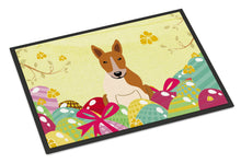 Load image into Gallery viewer, Easter Eggs Bull Terrier Red White Doormat - 18x27 Decorative Floor Mat – Indoor/Outdoor Rug with Artistic Flair BB6135MAT