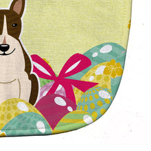Load image into Gallery viewer, Easter Eggs Bull Terrier Dark Brindle Baby Bib BB6136BIB