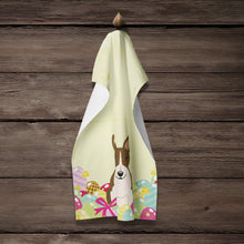 Load image into Gallery viewer, Easter Eggs Bull Terrier Dark Brindle Kitchen Towel – Artistic Dish Towel for Everyday Use BB6136KTWL
