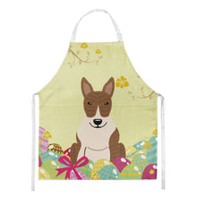 Load image into Gallery viewer, Easter Eggs Bull Terrier Brindle Apron – Artist-Designed Kitchen, BBQ &amp; Craft Apron BB6137APRON