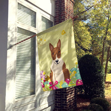 Load image into Gallery viewer, Easter Eggs Bull Terrier Brindle Flag Canvas House Size BB6137CHF