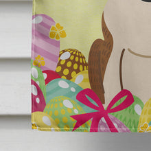 Load image into Gallery viewer, Easter Eggs Bull Terrier Brindle Flag Canvas House Size BB6137CHF