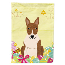 Load image into Gallery viewer, Easter Eggs Bull Terrier Brindle Flag Canvas House Size BB6137CHF