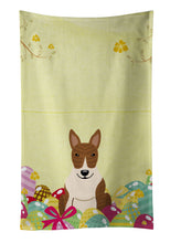 Load image into Gallery viewer, Easter Eggs Bull Terrier Brindle Kitchen Towel – Artistic Dish Towel for Everyday Use BB6137KTWL