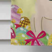 Load image into Gallery viewer, Easter Eggs Bull Terrier White Flag Canvas House Size BB6138CHF
