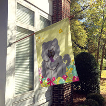 Load image into Gallery viewer, Easter Eggs Chow Chow Blue Flag Canvas House Size BB6139CHF