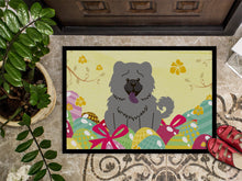 Load image into Gallery viewer, Easter Eggs Chow Chow Blue Doormat - 24x36 Decorative Floor Mat – Indoor/Outdoor Rug with Artistic Flair BB6139JMAT