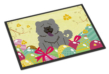 Load image into Gallery viewer, Easter Eggs Chow Chow Blue Doormat - 24x36 Decorative Floor Mat – Indoor/Outdoor Rug with Artistic Flair BB6139JMAT