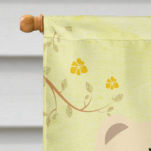 Load image into Gallery viewer, Easter Eggs Chow Chow White Flag Canvas House Size BB6140CHF