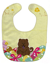 Load image into Gallery viewer, Easter Eggs Chow Chow Chocolate Baby Bib BB6141BIB