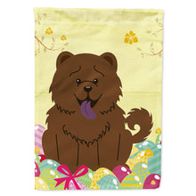 Load image into Gallery viewer, Easter Eggs Chow Chow Chocolate Flag Canvas House Size BB6141CHF