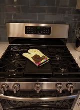 Load image into Gallery viewer, Easter Eggs Chow Chow Chocolate Oven Mitt BB6141OVMT