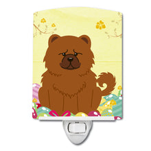 Load image into Gallery viewer, Easter Eggs Chow Chow Red Ceramic Night Light BB6142CNL