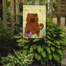 Load image into Gallery viewer, Easter Eggs Chow Chow Red Garden Flag - Outdoor Decorative Yard Flag BB6142GF