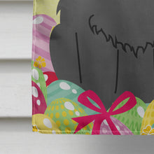 Load image into Gallery viewer, Easter Eggs Chow Chow Black Flag Canvas House Size BB6143CHF