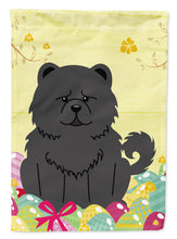 Load image into Gallery viewer, Easter Eggs Chow Chow Black Garden Flag - Outdoor Decorative Yard Flag BB6143GF