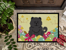 Load image into Gallery viewer, Easter Eggs Chow Chow Black Doormat - 24x36 Decorative Floor Mat – Indoor/Outdoor Rug with Artistic Flair BB6143JMAT