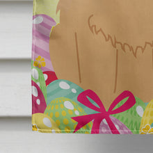 Load image into Gallery viewer, Easter Eggs Chow Chow Cream Flag Canvas House Size BB6144CHF