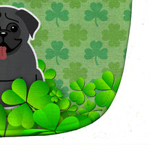 Load image into Gallery viewer, Pug Black Shamrocks Baby Bib BB6147BIB