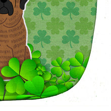 Load image into Gallery viewer, Mastiff Brindle Shamrocks Baby Bib BB6156BIB