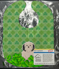 Load image into Gallery viewer, Lowchen Shamrocks Baby Bib BB6160BIB
