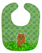 Load image into Gallery viewer, Norwich Terrier Shamrocks Baby Bib BB6161BIB