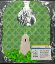 Load image into Gallery viewer, South Russian Sheepdog Shamrocks Baby Bib BB6165BIB