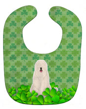 Load image into Gallery viewer, South Russian Sheepdog Shamrocks Baby Bib BB6165BIB
