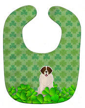 Load image into Gallery viewer, Moscow Watchdog Shamrocks Baby Bib BB6168BIB