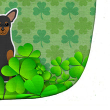 Load image into Gallery viewer, Manchester Terrier Shamrocks Baby Bib BB6169BIB