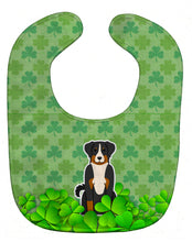 Load image into Gallery viewer, Entlebucher Shamrocks Baby Bib BB6184BIB