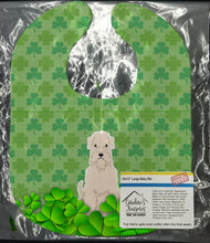 Load image into Gallery viewer, Soft Coated Wheaten Terrier Shamrocks Baby Bib BB6202BIB