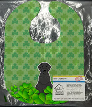 Load image into Gallery viewer, Giant Schnauzer Shamrocks Baby Bib BB6207BIB
